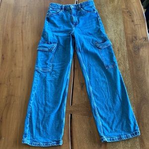 Girls H&M cargo jeans